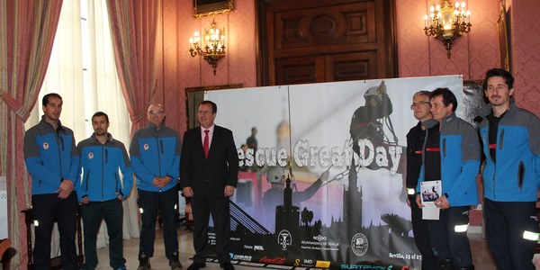 Sevilla acoge la competición de equipos de rescate Rescue Great Day que cuenta con la participación de un centenar de profesionales y se desarrollará en diez enclaves emblemáticos de la Cartuja y del  centro histórico