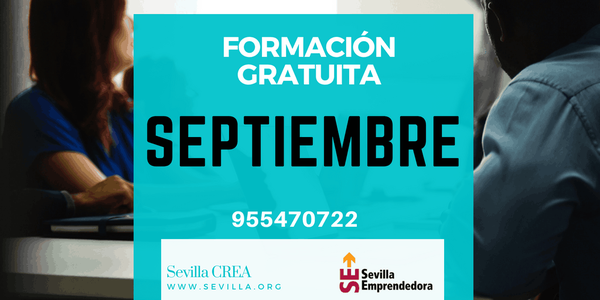 Sevilla Emprendedora - Ya disponible el calendario formativo de septiembre