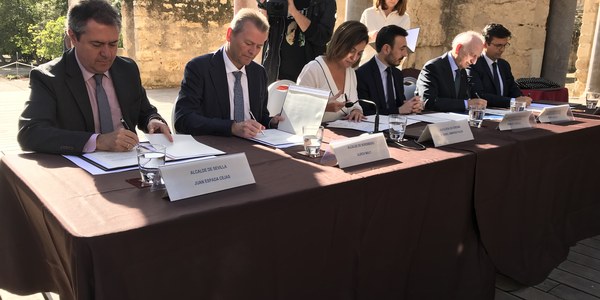 Sevilla firma la Declaración de Córdoba de Ciudades por la Paz, el Diálogo y la Tolerancia