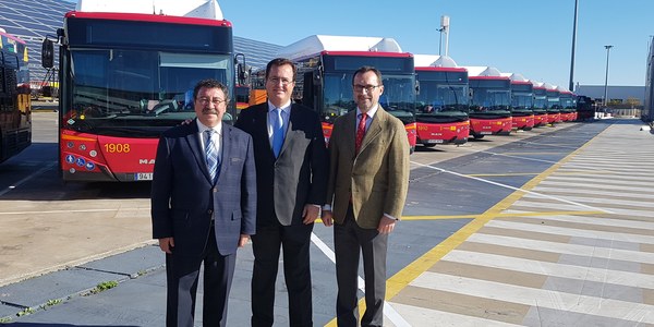 Tussam crece casi un 3% durante el primer cuatrimestre del año con más de 29 millones de viajeros transportados y bate en abril el récord histórico de demanda  mensual