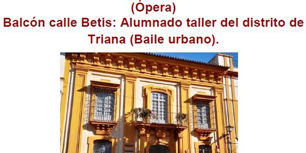 Actuaciones en  los Balcones de la Casa de las Columnas