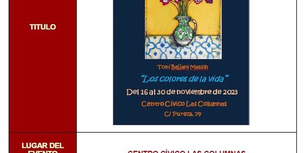 Exposición de PINTURA "Las Flores de la Vida"