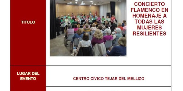 EVENTO CONCIERTO -Semana de la Mujer-