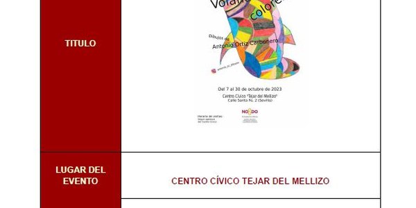 EXPOSICIÓN FOTOGRÁFICA: "Volando Colores”
