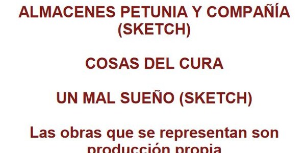 TEATRO AFICIONADO