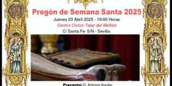 PREGÓN SEMANA SANTA