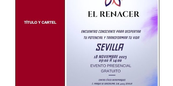 Conferencia "El renacer"