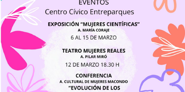 EVENTOS DÍA INTERNACIONAL DE LA MUJER