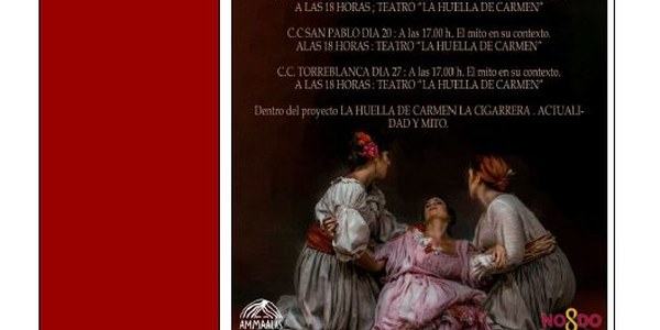 Exposición  Teatro  "La Huella de Carmen"