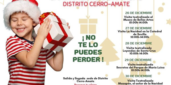 Campamento de Navidad Distrito Cerro-Amate