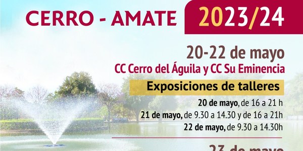 Clausura de los talleres socioculturales del Distrito Cerro - Amate