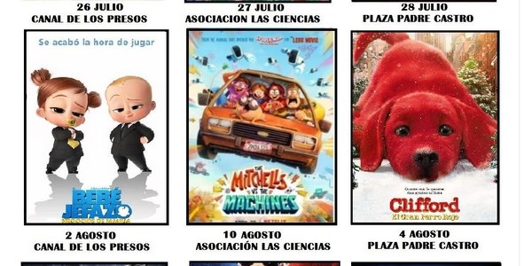 Cine de Verano 2023 en el Distrito Este - Alcosa - Torreblanca