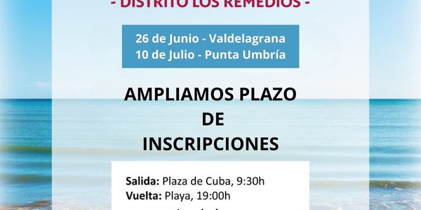 VIAJES PLAYA VALDELAGRANA Y PUNTA UMBRÍA