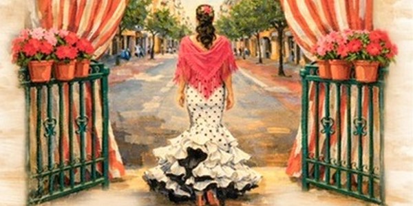 DESFILE  de FLAMENCA "LOS REMEDIOS SE VISTE DE FERIA"