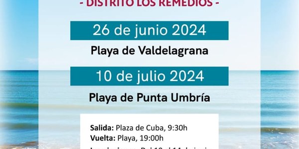 Viajes a la playa Valdelagrana y Punta Umbría