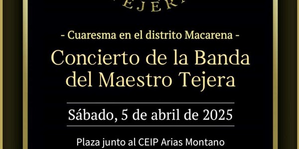 Concierto de la Banda del Maestro Tejera