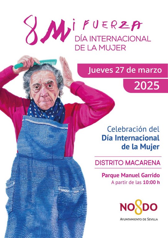 Cartel 8M Macarena