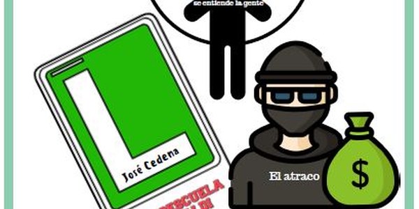 Teatro: Hablando se entiende la gente - Autoescuela Fitipaldi y El Atraco