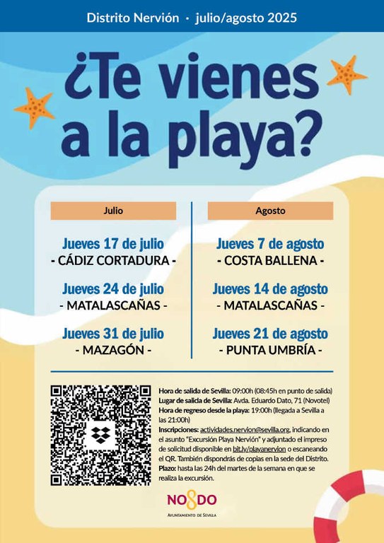 Viajes playa nervión 2025