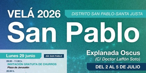 VELÁ SAN PABLO 2026