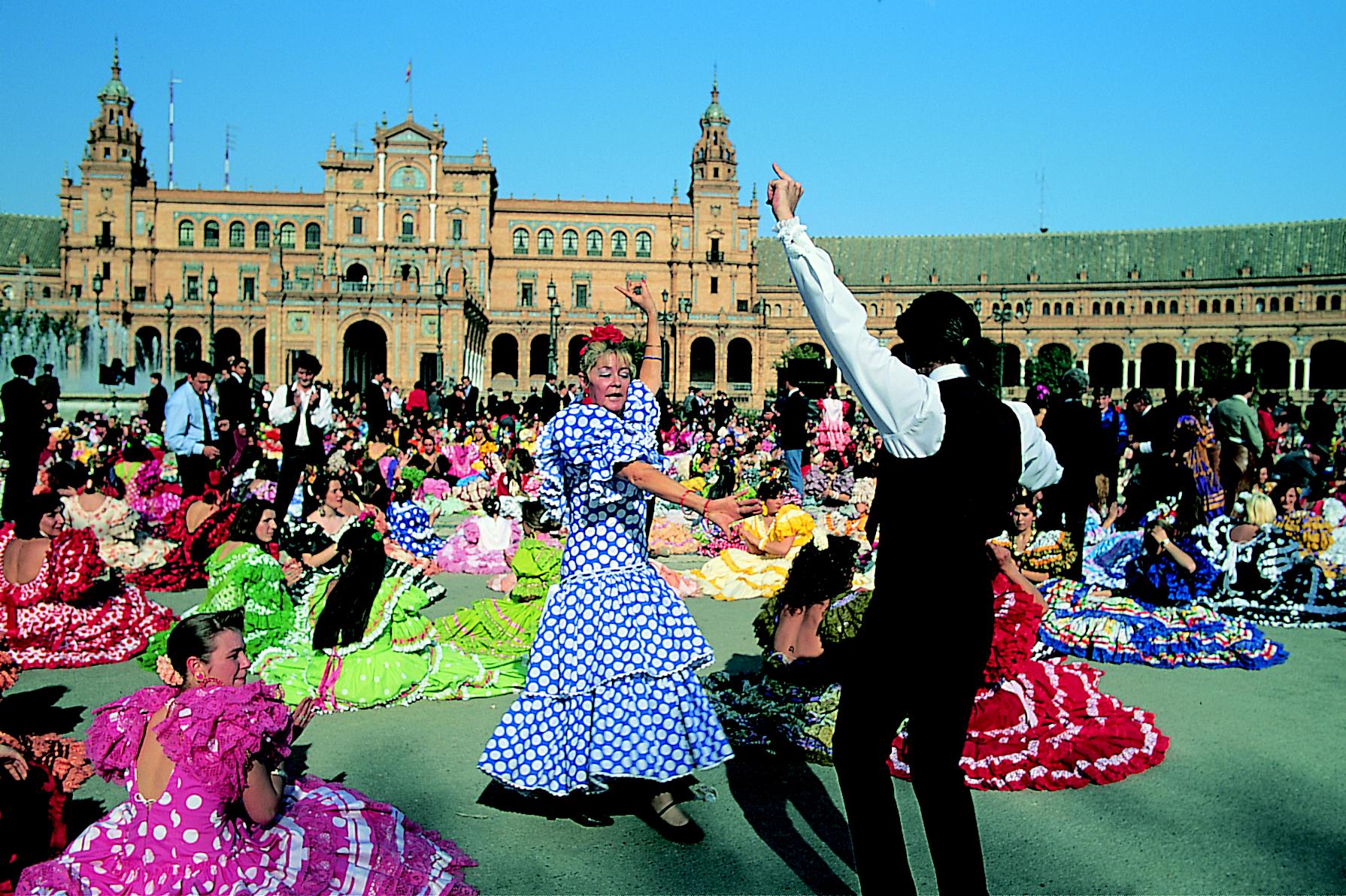Sevillanas Plaza España