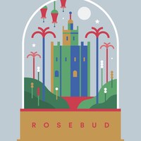 43. ALE ROJAS - “Rosebud”. Ilustración digital. Formato A3.