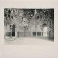 11-Sevilla. Real Alcázar. Salón de Embajadores. 1892 ©ICAS-SAHP, Biblioteca del SAHP
