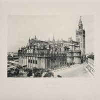 13- Sevilla. Vista de la Catedral. 1893 ©ICAS-SAHP, Biblioteca del SAHP