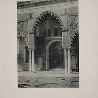 9- Sevilla. Real Alcázar. Patio de las Doncellas. 1893 ©ICAS-SAHP, Biblioteca del SAHP