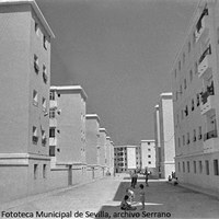2. Viviendas de la barriada del Carmen. [1962] ©ICAS-SAHP, Fototeca Municipal de Sevilla, archivo Serrano