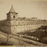 32. Jean Laurent. Vista general del Hospital de la Sangre. [1868-1872] ©ICAS-SAHP, Fototeca Municipal de Sevilla, colección Siglo XIX    32. Jean Laurent. Vista general del Hospital de la Sangre. [1868-1872] ©ICAS-SAHP, Fototeca Municipal de Sevilla, colección Siglo XIX