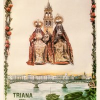 2. Velá de Santiago y Santana. 1985. Cartel ©ICAS-SAHP, Archivo Municipal de Sevilla