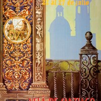 18. Triana. Velá de Santiago y Señá Santa Ana. 2003. Cartel. Firma: Alfredo Bautista ©ICAS-SAHP, Archivo Municipal de Sevilla