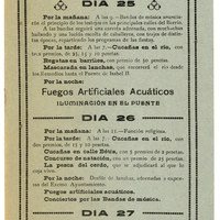 23. Velada de Santiago y Santa Ana. 1919. Programa ©ICAS-SAHP, Archivo Municipal de Sevilla