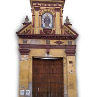 12. Estado actual de la fachada de entrada al compás. ©ICAS-SAHP, Reprografía (Antonio Brenes)