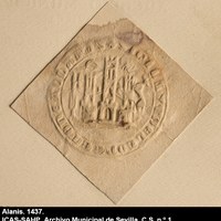 Alanís. 1437. ICAS-SAHP, Archivo Municipal de Sevilla, C.S. n.º 1