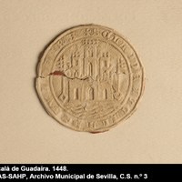 Alcalá de Guadaíra. 1448. ICAS-SAHP, Archivo Municipal de Sevilla, C.S. n.º 3