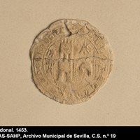 Bodonal. 1453. ICAS-SAHP, Archivo Municipal de Sevilla, C.S. n.º 19