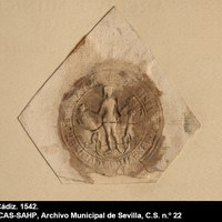 Cádiz. 1542. ICAS-SAHP, Archivo Municipal de Sevilla, C.S. n.º 22