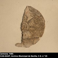 Carmona. 1480. ICAS-SAHP, Archivo Municipal de Sevilla, C.S. n.º 25