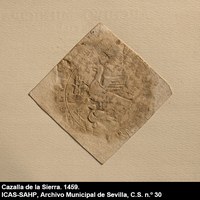 Cazalla de la Sierra. 1459. ICAS-SAHP, Archivo Municipal de Sevilla, C.S. n.º 30