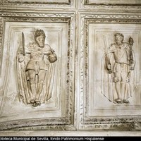 36 Sala Capitular Baja. Casetones de la bóveda - Ver pág. 79-95  Tomo I