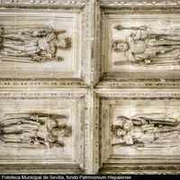 38 Sala Capitular Baja. Casetones de la bóveda - Ver pág. 79-95  Tomo I