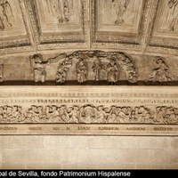 51 Sala Capitular Baja. Decoración friso superior.  Calvario - Ver pág. 79-95  Tomo I