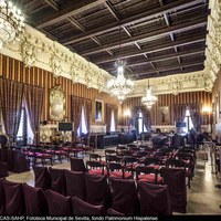 57 Planta alta. Salón Colón. Antiguo salón de recepciones, hoy salón de plenos  - Ver pág. 79-95  Tomo I