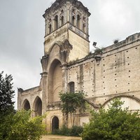 01 Vista de la torre  del monasterio de San Jerónimo de Buenavista.  Ver pp. 32 y 33 Tomo II