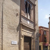 02 Fachada del palacio de los marqueses de la Algaba, sede del Centro del Mudéjar. Ver pp. 219-235 Tomo I