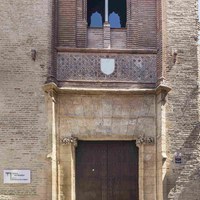 03 Fachada del palacio de los marqueses de la Algaba, sede del Centro del Mudéjar. Ver pp. 219-235 Tomo I
