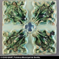 05 Azulejos de relieve. Siglo XV