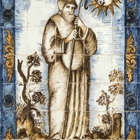 12 Panel de 35 azulejos. Fabricado en Sevilla siglo XVIII. Ver op.cit. p. 92. Tomo II